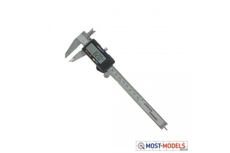 ModelCraft PGA1500 Metal Digital Caliper (150mm) - Mcrpga1500 2 - MCRPGA1500