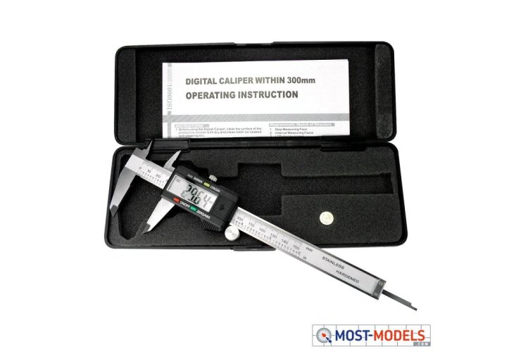 ModelCraft PGA1500 Metal Digital Caliper (150mm) - Mcrpga1500 - MCRPGA1500