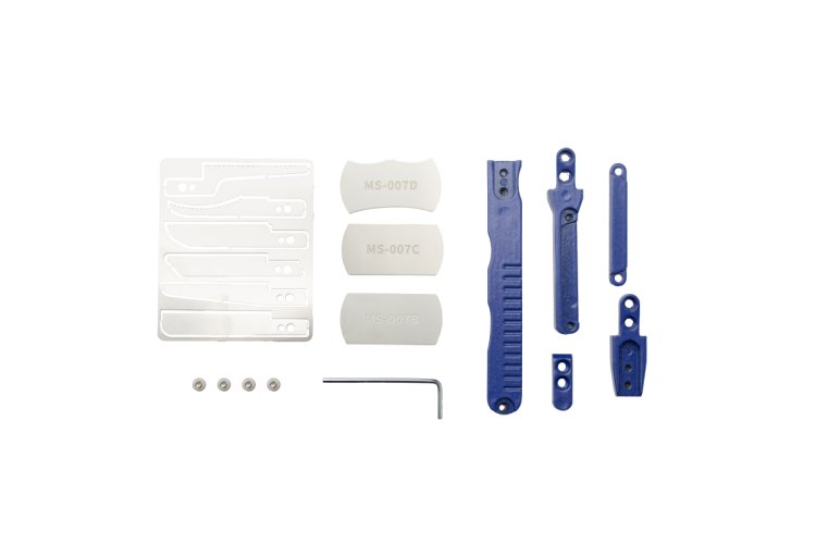 ModelCraft PKN1400 Precision Saw Set for Hobby and Model Building &ndash; 10 Pieces - Mcrpkn1400 xs 2 - MCRPKN1400-XS