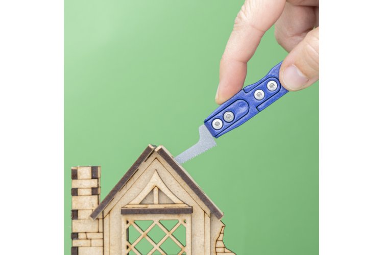 ModelCraft PKN1400 Precision Saw Set for Hobby and Model Building &ndash; 10 Pieces - Mcrpkn1400 xs 4 - MCRPKN1400-XS