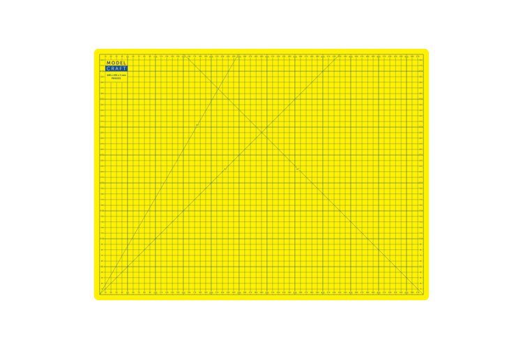 ModelCraft PKN5322 A2 Size Cutting Mat - Yellow - Mcrpkn5322 1 - MCRPKN5322