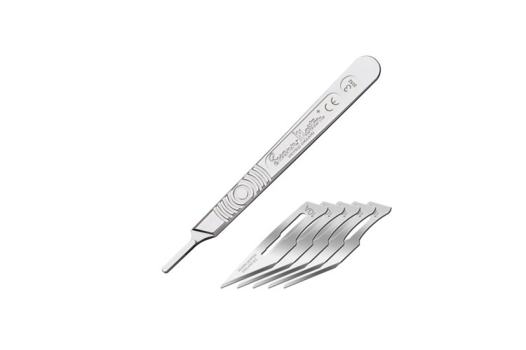 ModelCraft PKN9210 #3 Scalpel Handle & 5pc. #10A Blades - Mcrpkn9210 1 - MCRPKN9210