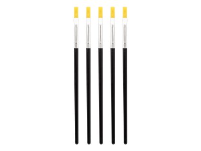 ModelCraft PPB1500/S Set van 5 Platte Penselen - Mcrppb1500 s xs - MCRPPB1500-S-XS