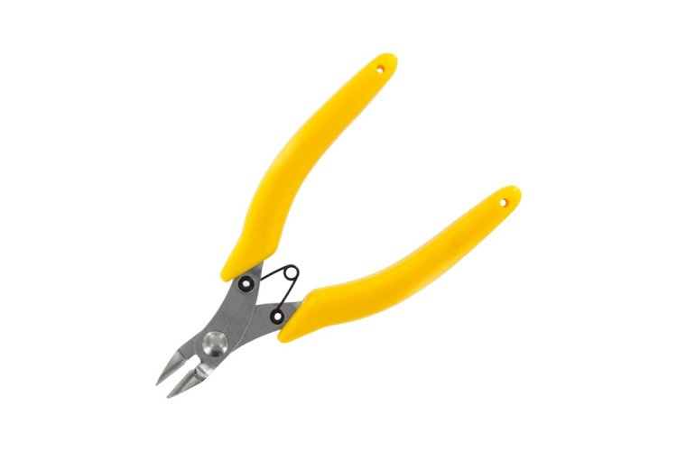 ModelCraft PPL5703 Side Cutter - Model Building Nipper - Yellow - Mcrppl5703 xs 1 - MCRPPL5703-XS