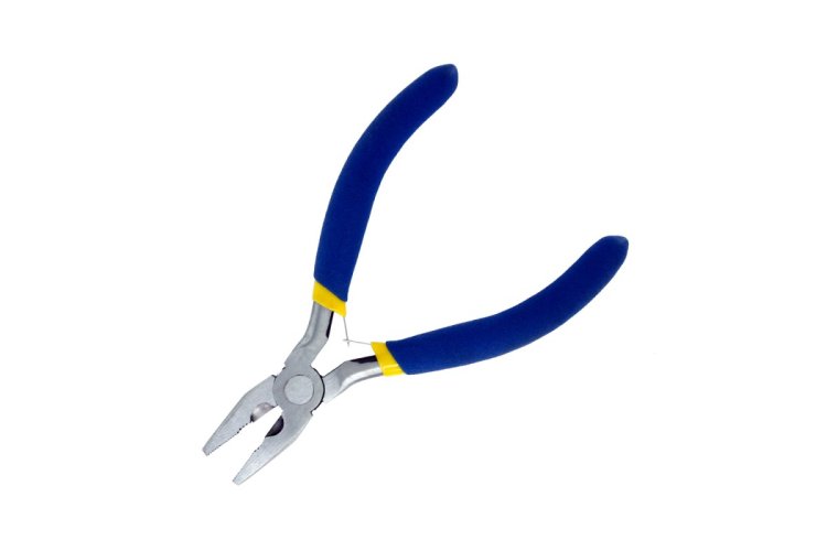 ModelCraft PPL6001 Platbek Gekartelde Tang 125 mm - Mcrppl6001 1 - MCRPPL6001-XS