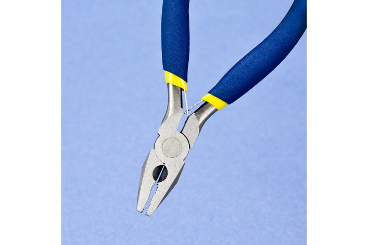 ModelCraft PPL6001 Platbek Gekartelde Tang 125 mm - Mcrppl6001 3 - MCRPPL6001-XS