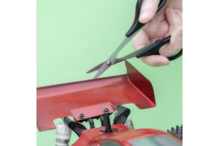 ModelCraft PSC2140 Gebogen en Rechte Plastic Schaar voor Hobby en Modelbouw - 2 Stuks - Mcrpsc2140 xs 3 - MCRPSC2140-XS