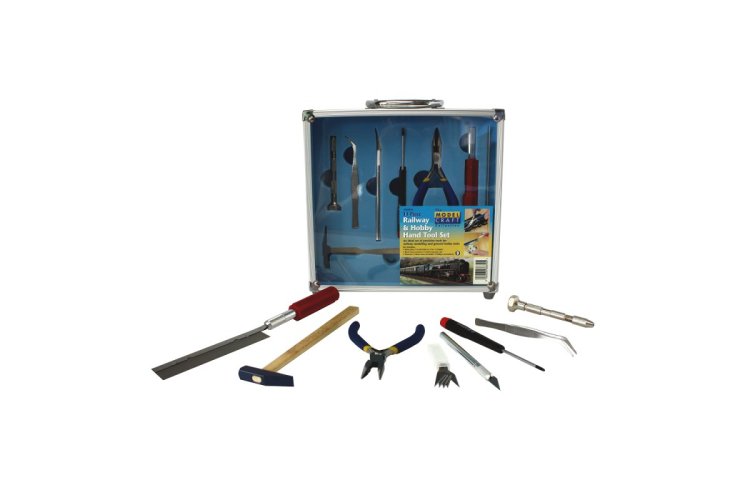 ModelCraft PTK1013 13 Pce Railway & Hobby Hand Tool Set - Mcrptk1013 1 - MCRPTK1013