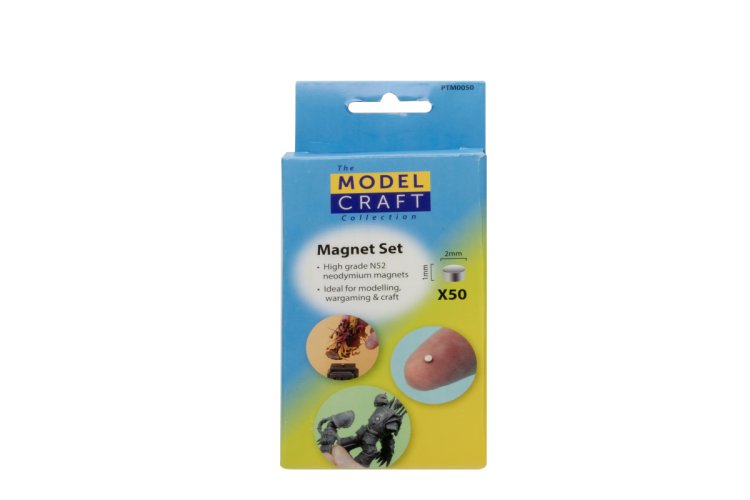 ModelCraft PTM0050 Magnetenset voor Hobby en Modelbouw - 50 Magneten - Mcrptm0050 xs 1 - MCRPTM0050-XS