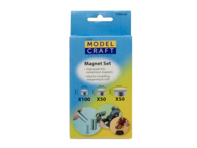 ModelCraft PTM0200 Magnetenset voor Hobby en Modelbouw - 200 Magneten - Mcrptm0200 xs 1 - MCRPTM0200-XS