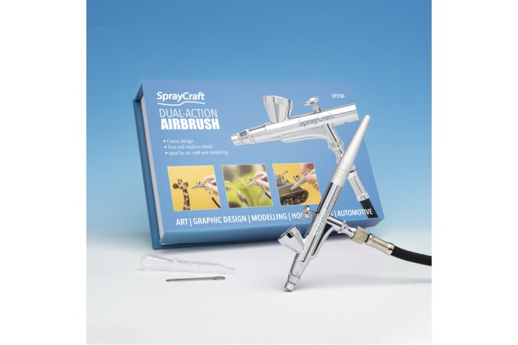 ModelCraft SP25K Spraycraft Dual-Action Airbrush - Mcrsp25k 4 - MCRSP25K