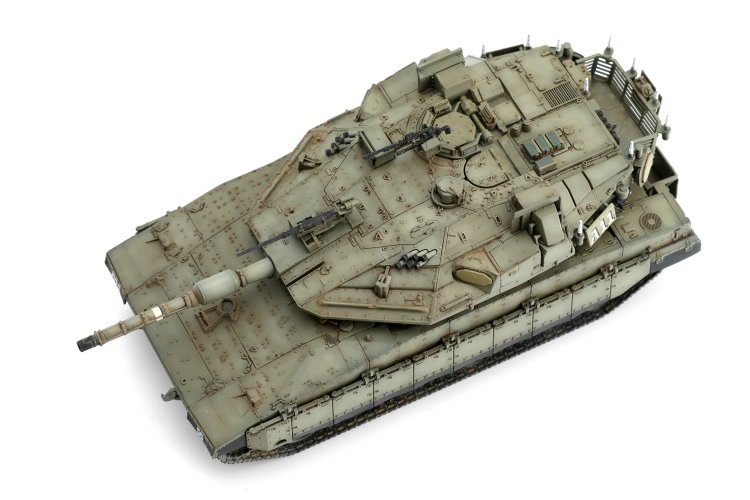 1:72 MENG 72006 Israeli Main Battle Tank Merkava Mk.4M with Trophy Active Protection System &ndash; Tank - Men72006 4 - MEN72006