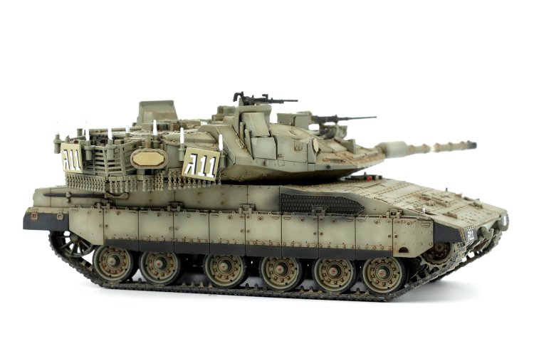 1:72 MENG 72006 Israeli Main Battle Tank Merkava Mk.4M with Trophy Active Protection System &ndash; Tank - Men72006 6 - MEN72006