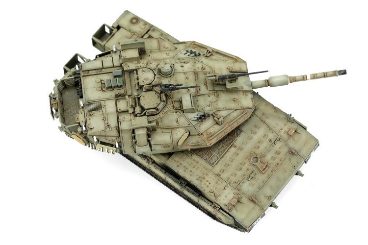 1:72 MENG 72006 Israeli Main Battle Tank Merkava Mk.4M with Trophy Active Protection System &ndash; Tank - Men72006 7 - MEN72006