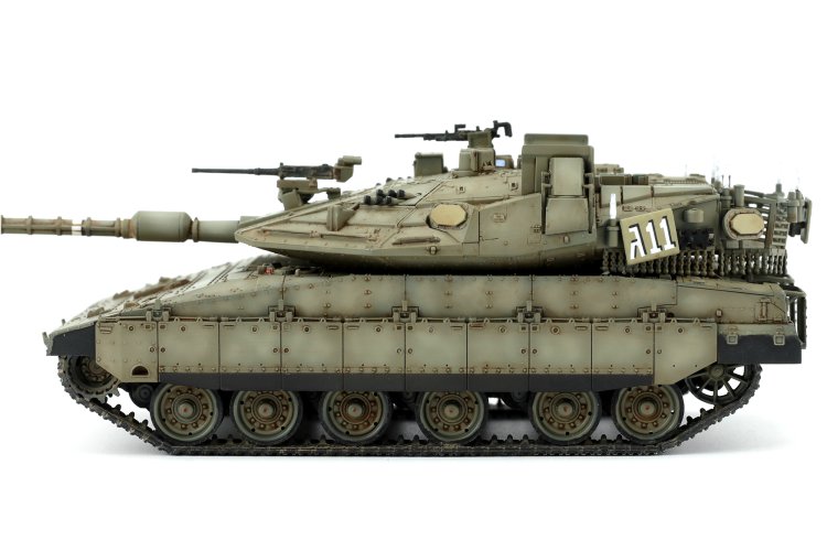 1:72 MENG 72006 Israeli Main Battle Tank Merkava Mk.4M with Trophy Active Protection System &ndash; Tank - Men72006 8 - MEN72006
