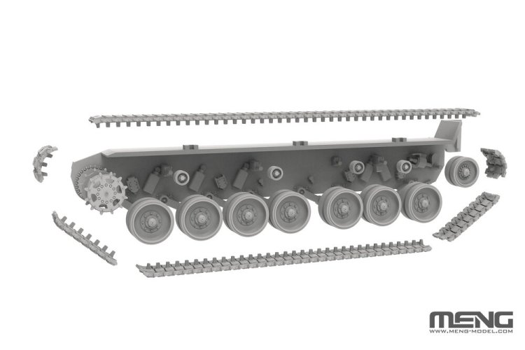1:72 MENG 72008 Panzerhaubitze 2000 - Duitse Zelfrijdende Houwitser - Artillerievoertuig - Men72008 5 - MEN72008