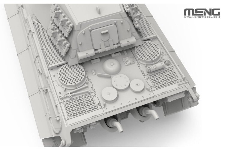 1:72 MENG 72010 Sd.Kfz. 182 King Tiger &ndash; Porsche Turret WWII &ndash; German Heavy Tank - Men72010 7 - MEN72010