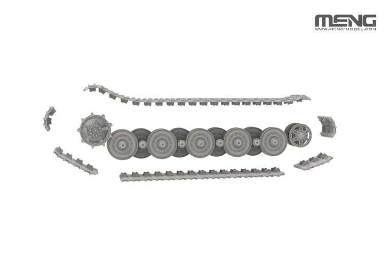 1:72 MENG 72010 Sd.Kfz. 182 King Tiger &ndash; Porsche Turret WWII &ndash; German Heavy Tank - Men72010 8 - MEN72010