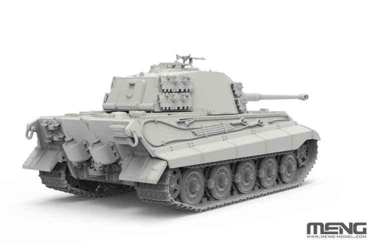 1:72 MENG 72011 Sd.Kfz. 182 King Tiger &ndash; Henschel Turret WWII &ndash; German Heavy Tank - Men72011 3 - MEN72011