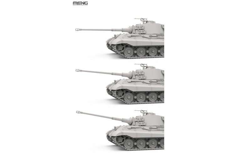 1:72 MENG 72011 Sd.Kfz. 182 King Tiger &ndash; Henschel Turret WWII &ndash; German Heavy Tank - Men72011 4 - MEN72011