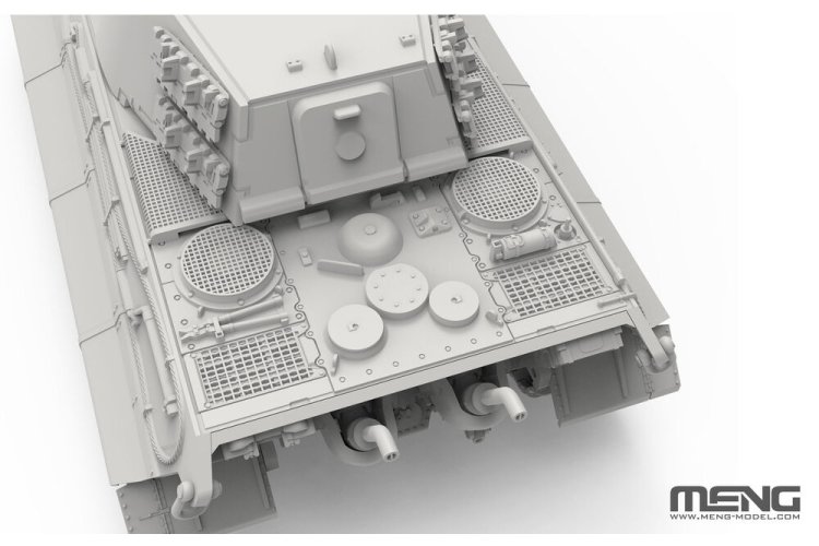 1:72 MENG 72011 Sd.Kfz. 182 King Tiger &ndash; Henschel Turret WWII &ndash; German Heavy Tank - Men72011 6 - MEN72011