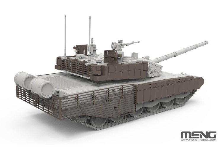 1:72 MENG 72013S ZTZ99B met Extra Bepantsering & GL6 Actief Beschermingssysteem - Chinese Hoofdgevechtstank - Men72013s 3 - MEN72013S
