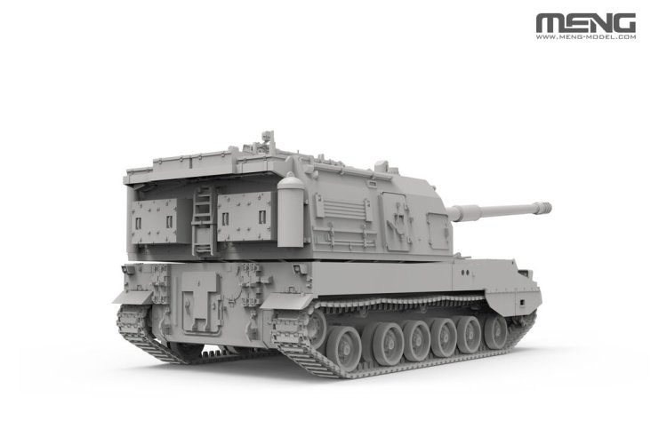 1:72 MENG 72014 PLZ05 155mm Self-Propelled Howitzer &ndash; Chinese Artillery - Men72014 3 - MEN72014