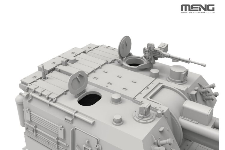 1:72 MENG 72014 PLZ05 155mm Self-Propelled Howitzer &ndash; Chinese Artillery - Men72014 6 - MEN72014