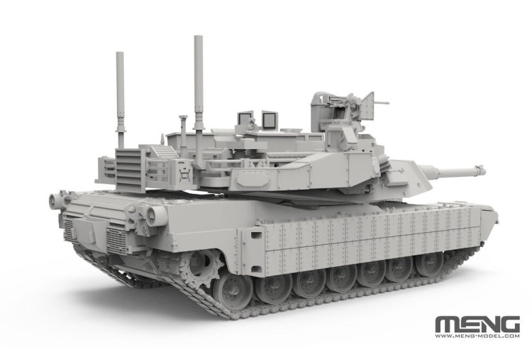 1:72 MENG 72016 M1A2 SEP v2 Abrams with Trophy Active Protection System - American Main Battle Tank - Men72016 3 - MEN72016