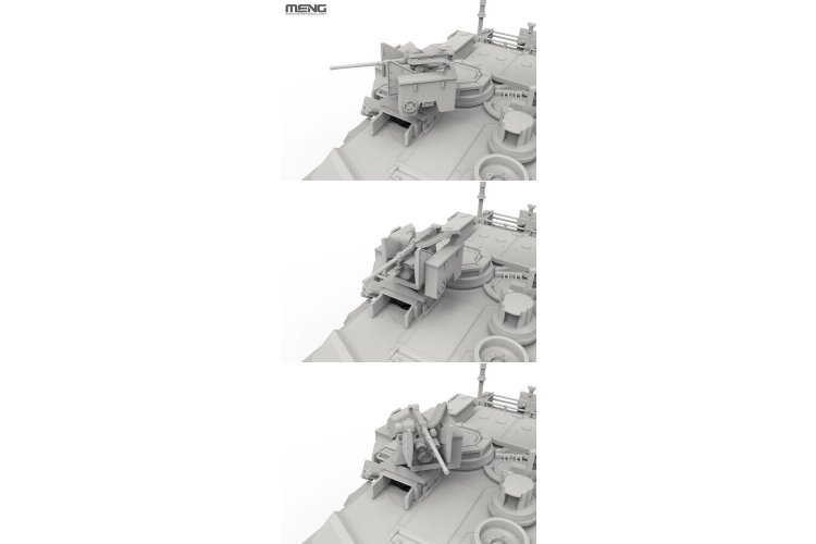 1:72 MENG 72016 M1A2 SEP v2 Abrams with Trophy Active Protection System - American Main Battle Tank - Men72016 7 - MEN72016
