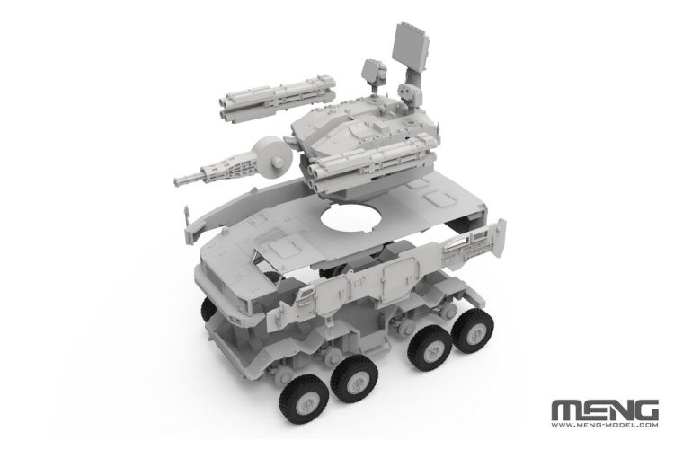 1:72 MENG 72017 Type 625E - Chinese Integrated Air Defence System with Gun & Missiles - Men72017 3 - MEN72017