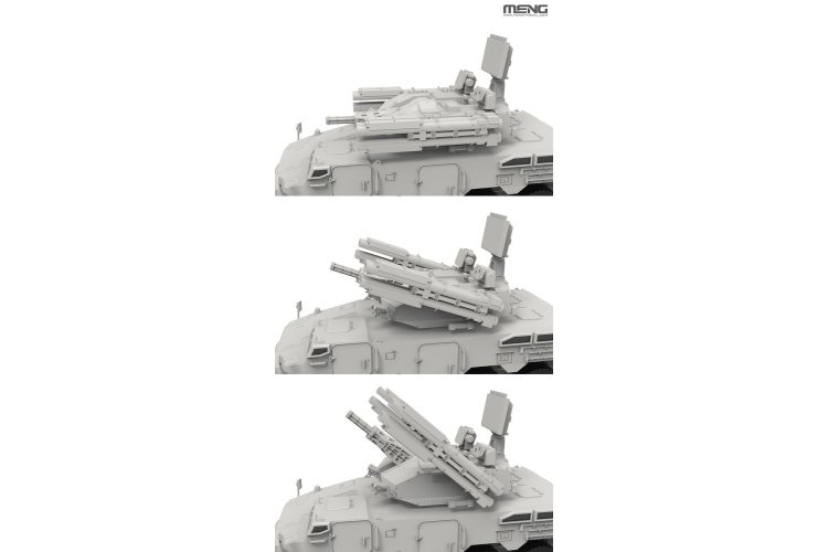 1:72 MENG 72017 Type 625E - Chinese Integrated Air Defence System with Gun & Missiles - Men72017 4 - MEN72017