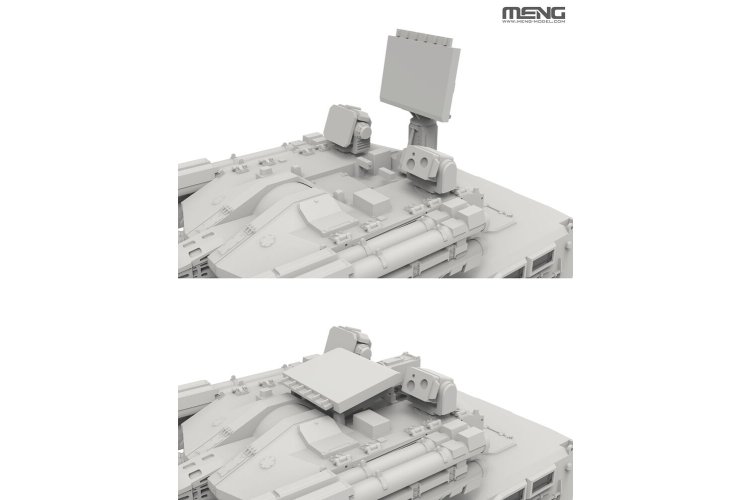 1:72 MENG 72017 Type 625E - Chinese Integrated Air Defence System with Gun & Missiles - Men72017 5 - MEN72017