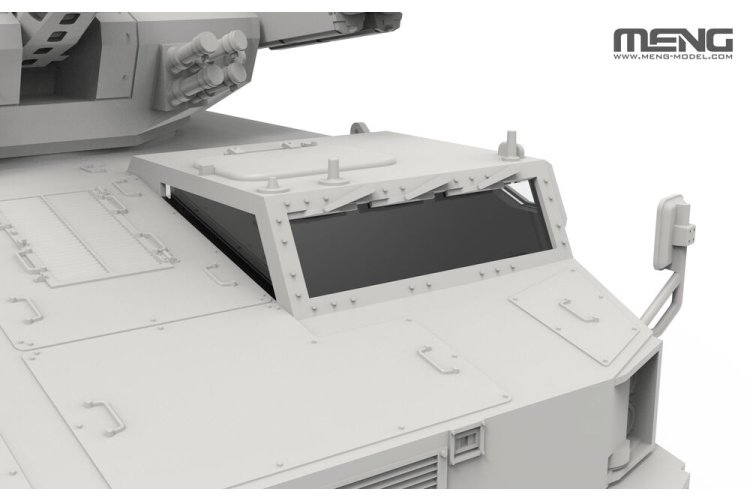 1:72 MENG 72017 Type 625E - Chinese Integrated Air Defence System with Gun & Missiles - Men72017 7 - MEN72017