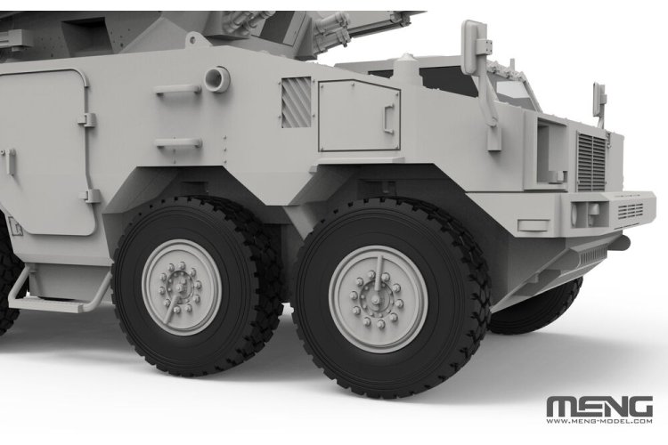 1:72 MENG 72017 Type 625E - Chinese Integrated Air Defence System with Gun & Missiles - Men72017 8 - MEN72017