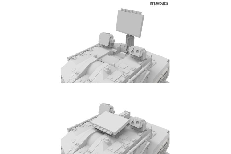 1:72 MENG 72018 PLB625 AA Gun & Missile Integrated Weapon System - Chinees Mobiel Luchtafweersysteem - Men72018 5 - MEN72018
