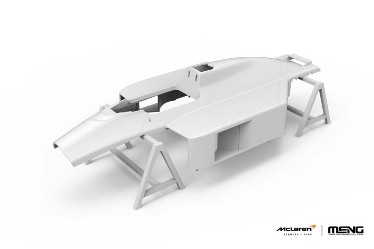 1:24 MENG CS007 McLaren MP4/4 1988 - Formula 1 Race Car - Mencs007 5 - MENCS007