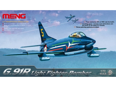 1:72 MENG DS004 Fiat G.91R - Light Fighter Bomber - Mends004 - MENDS004