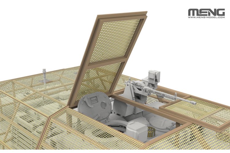 1:35 MENG ES010 ZTQ15 Light Tank with Cage Armour &ndash; Chinese Tank - Menes010 3 - MENES010