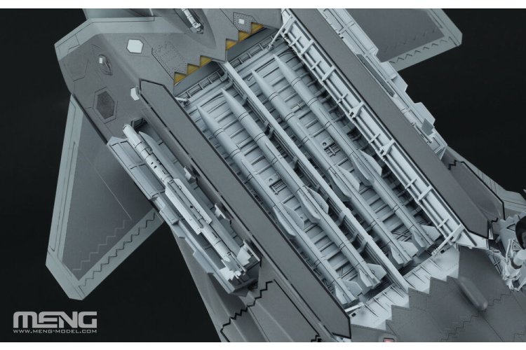 1:48 MENG LS002S Chengdu J-20 Chinese Stealth Straaljager - Beast Mode-variant met Externe Bewapening - Straaljager - Menls002s 7 - MENLS002S
