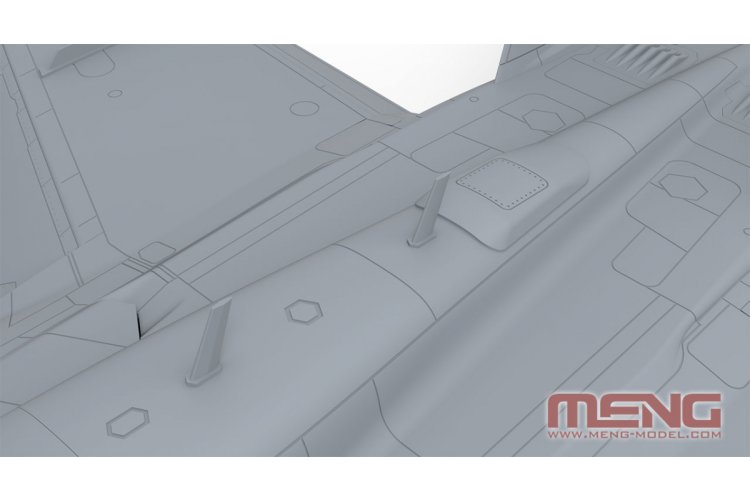 1:48 MENG LS019 Boeing EA-18G Super Hornet Growler - Electronic Attack Aircraft Yellow Jackets - Menls019 4 - MENLS019