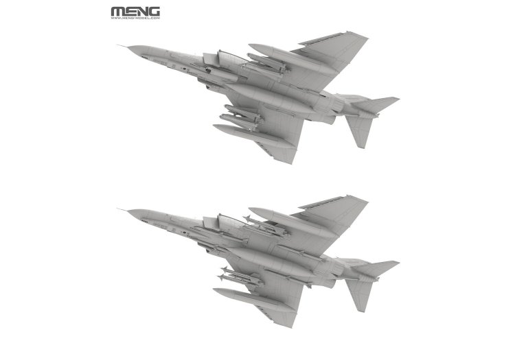 1:48 MENG LS021 McDonnell Douglas F-4E AUP Phantom II &ndash; Hellenic Air Force &ndash; Greek Jet Fighter - Menls021 11 - MENLS021