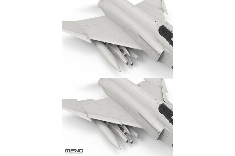1:48 MENG LS021 McDonnell Douglas F-4E AUP Phantom II &ndash; Hellenic Air Force &ndash; Greek Jet Fighter - Menls021 5 - MENLS021