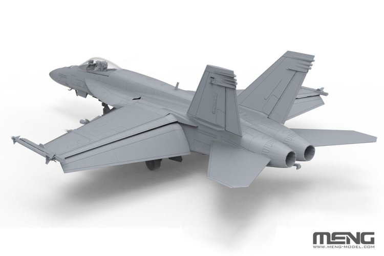 1:48 MENG LS023 Boeing F/A-18E Super Hornet Golden Dragons - Amerikaans Jachtvliegtuig - Menls023 3 - MENLS023