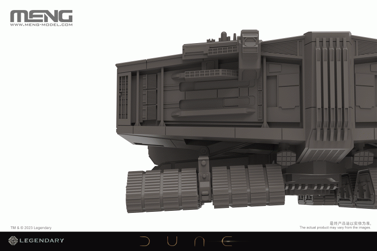 MENG MMS013 Dune - Spice Harvester - 100x65x27mm - Menmms013 4 - MENMMS013