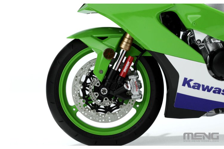 1:9 MENG MT007S Kawasaki Ninja ZX-10R - Superbike - Motorfiets - Pre-Colored Versie! - Menmt007s 11 - MENMT007S