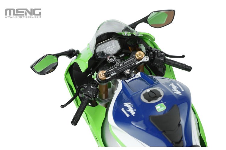 1:9 MENG MT007S Kawasaki Ninja ZX-10R - Superbike - Motorfiets - Pre-Colored Versie! - Menmt007s 5 - MENMT007S