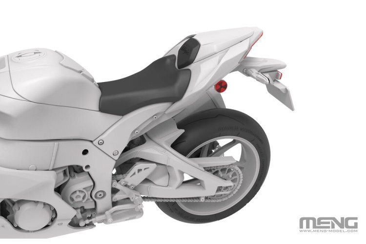 1:9 MENG MT008 Kawasaki Ninja ZX-10RR - Japanse Motorfiets - Menmt008 10 - MENMT008