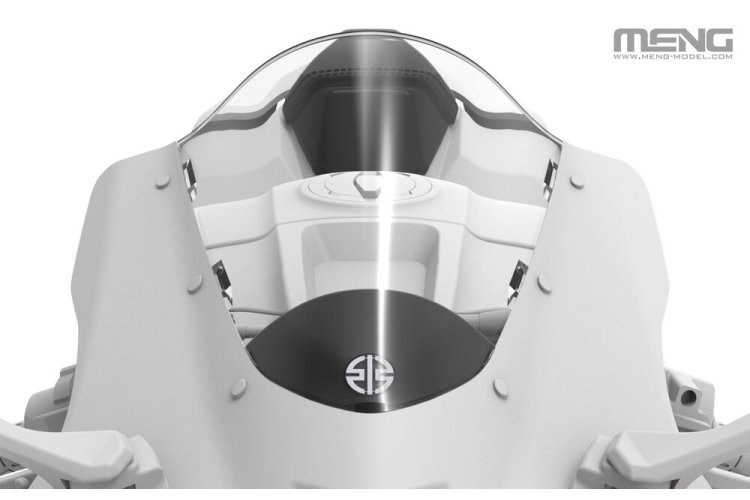 1:9 MENG MT008 Kawasaki Ninja ZX-10RR - Japanse Motorfiets - Menmt008 12 - MENMT008