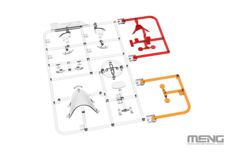 1:9 MENG MT008 Kawasaki Ninja ZX-10RR - Japanse Motorfiets - Menmt008 16 - MENMT008
